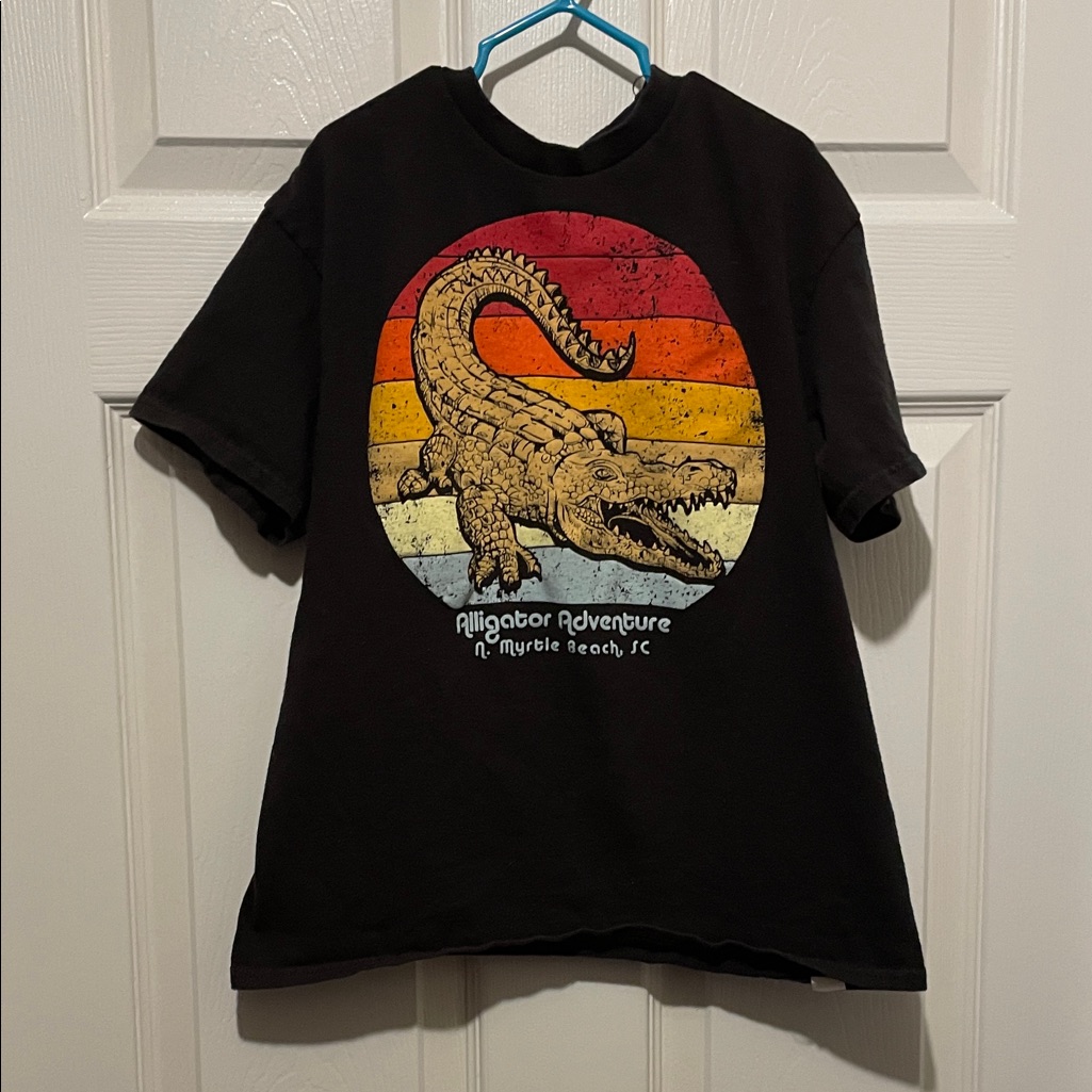 Delta Kids Black Alligator Adventure T-Shirt